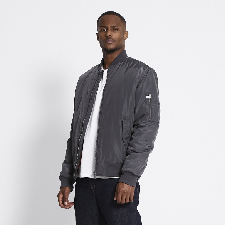 Bomber jacket "Keaton" Dark Grey